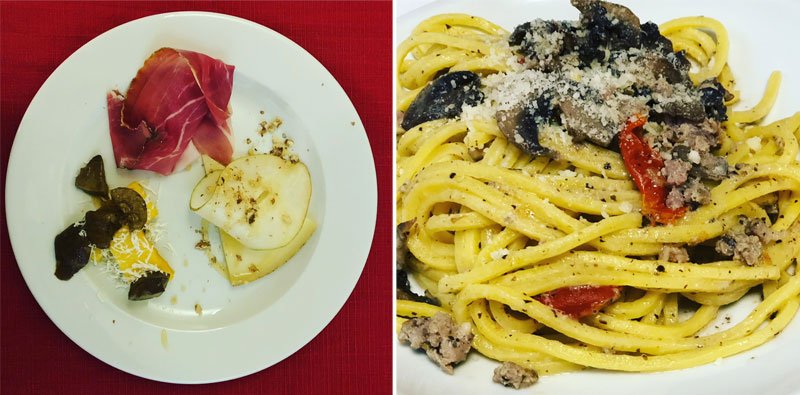 Tipiški L’Aquila regiono valgiai