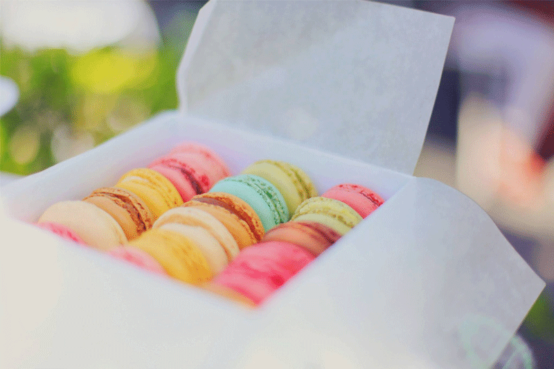 Macaroons saldumynai