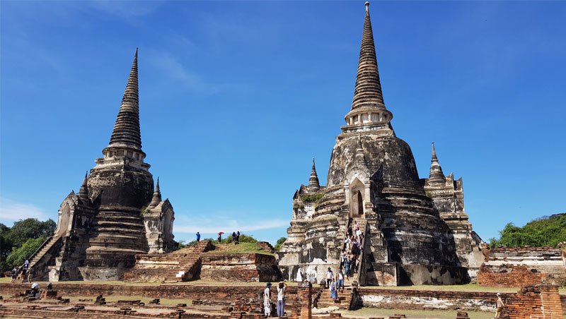 Senoji Ayutthaya sostinė, Tailandas